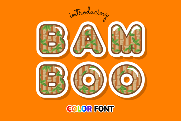Discover the Bamboo Color Font: A Fresh Take on Modern Typography