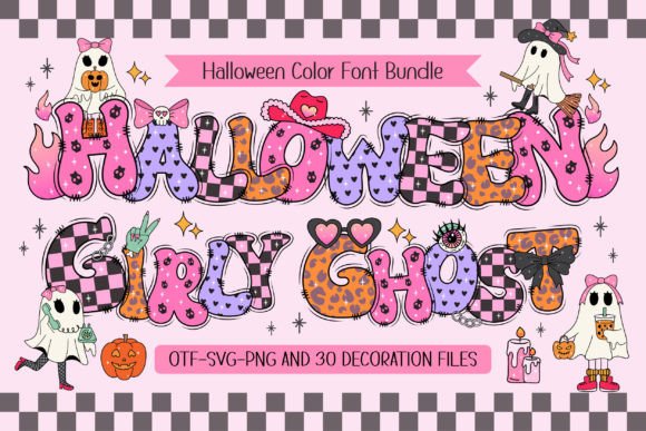 Halloween Girly Ghost: Whimsy Meets the Witching Hour