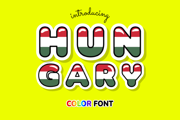 Hungary: A Bold Display Font with National Flair