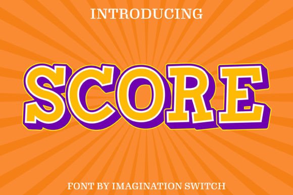 Score: A Color Font for Designs That Demand Attention