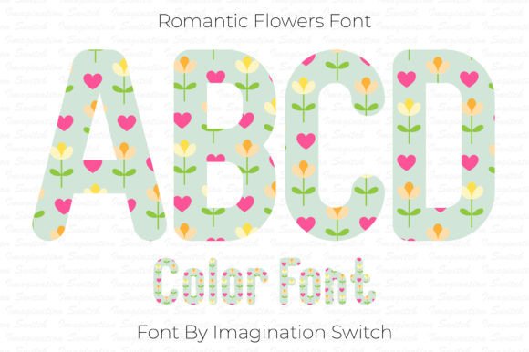 Unveiling the Allure of Romantic Flowers Font